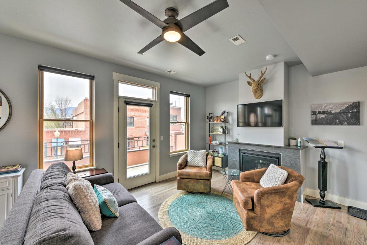 0660 Downtown Salida Condo With Balcony Exterior foto